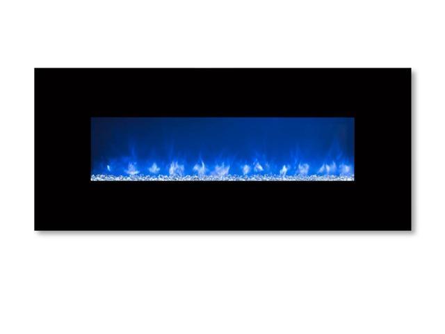 Modern Flames Clx 2 Series Electric Fireplace With Black Glass Front Modern Flames Clx 2 Series Electric Fireplace With Black Glass Front 80 Inch