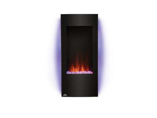Wall Mount Flush Mount Series Electric Fireplace With Clear