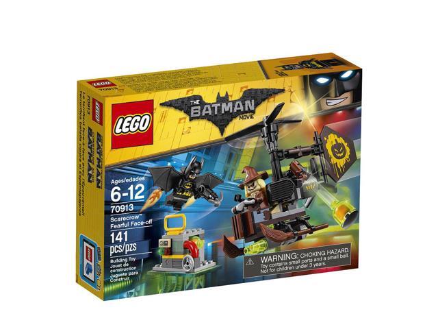 lego batman scarecrow fearful face off