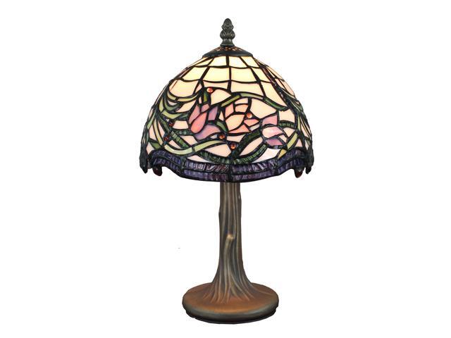 Stained Glass Hand Crafted Wild Vine Tiffany Table Lamp Stained Glass Lotus