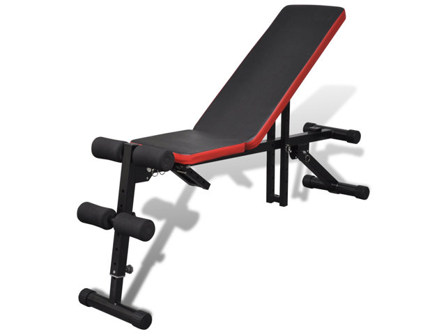 Home Gym Fitness Exercise Incline Sit Up Weight Bench Adjustable