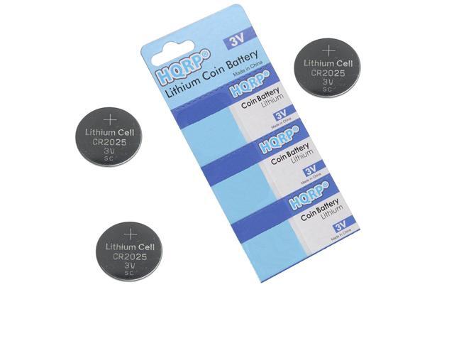 HQRP 3-Pack Battery for Acura TSX 2004 / 2005 / 2006 / 2007 / 2008 Key
