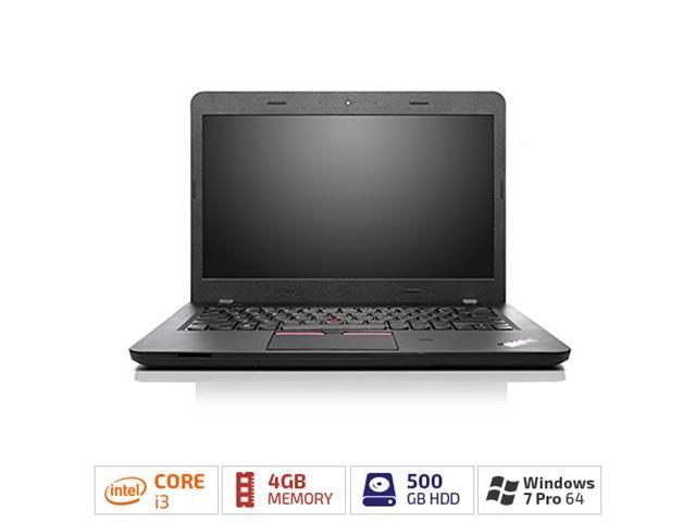 Lenovo ThinkPad E450 20DC00BYUS 14" Notebook - Intel Core i3 i3-5005U Dual-core (2 Core) 2 GHz - Graphite Black