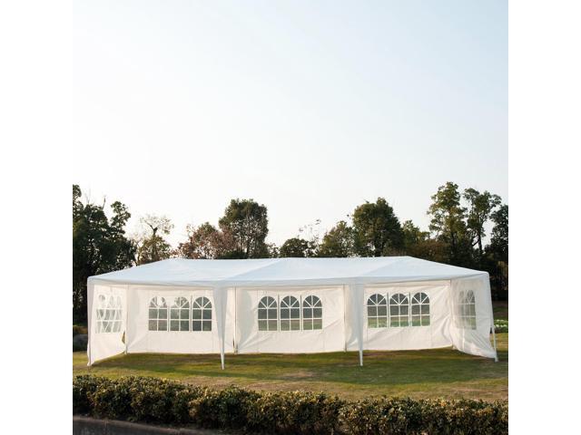 10x30ft Wedding Party Gazebo Garden Outdoor Sun Shelter Portable 10x30ft Wedding Party Gazebo Garden Outdoor Sun Shelter Portable