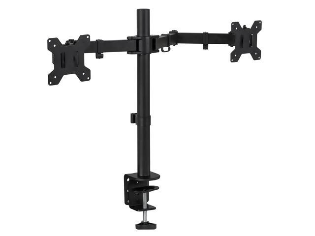 Mount It Dual Monitor Desk Stand For Lcd Led Computer Mount It Dual Monitor Desk Stand For Lcd Led Computer Displays Two Articulating