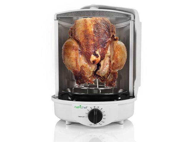 Nutrichef Pkrt12wt Vertical Countertop Rotisserie Nutrichef Pkrt12wt Vertical Countertop Rotisserie Rotating Oven White