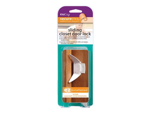Kidco S339 White Kidco Sliding Closet Door Lock White