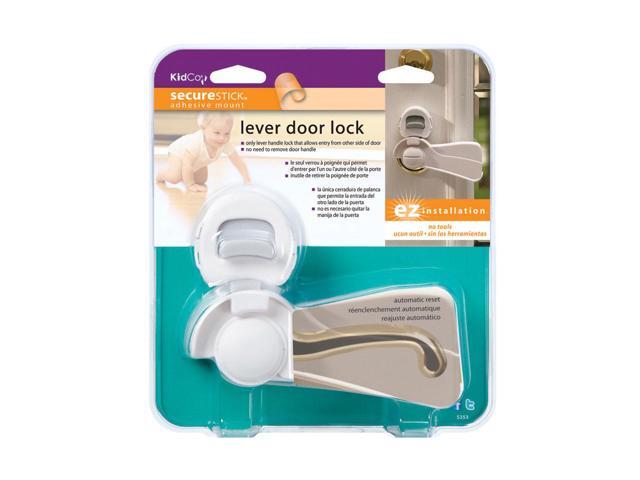 Kidco S358 Clear Kidco Door Lever Lock Clear Newegg Com