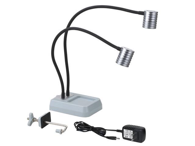 Pro Work Bench Light With Dual 120 Lumen Cree Led Head Fly Tying