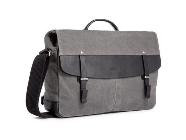 Timbuk2 Proof Laptop Messenger Bag 2015, Waxed Canvas, Small, Carbon #479-2-2199 - 0
