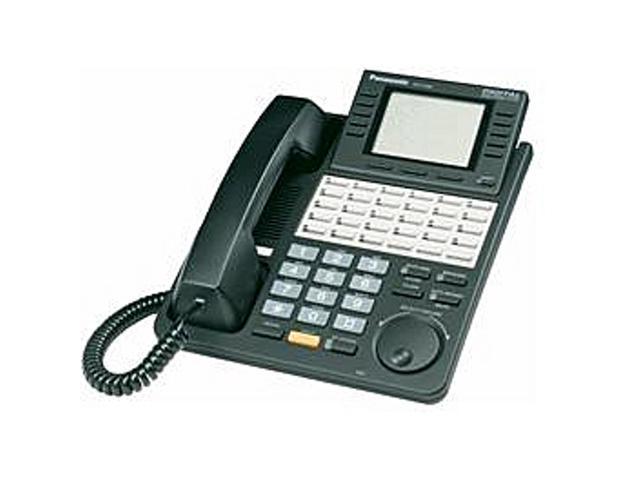 plastic /& paper New cords Panasonic KX-T7420 Business Telephone in Black