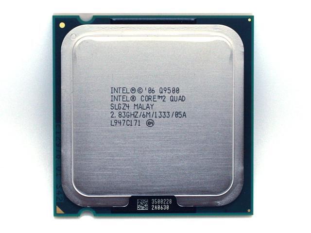 Intel Core 2 Quad Q9500 2.83 GHz Quad-Core CPU Processor 6M 95W 1333 LGA 775