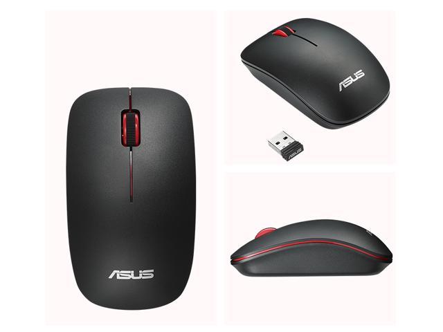 Asus Ut2 Ergonomic Design Classic Exterior 2 4ghz 10m 1600dpi Wireless Mouse For Office And Game High Compatibility Support Pc And Laptop Black Newegg Com