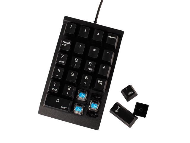 mechanical numeric keypad number