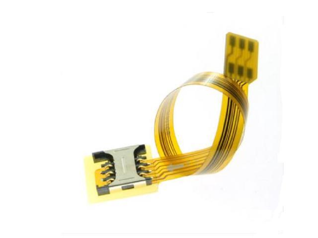 Micro SIM Card to Female to Nano SIM Kit Male Extension FPC Cable Extender