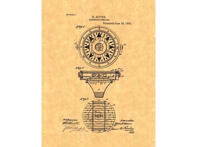 who invented mariner's compass
