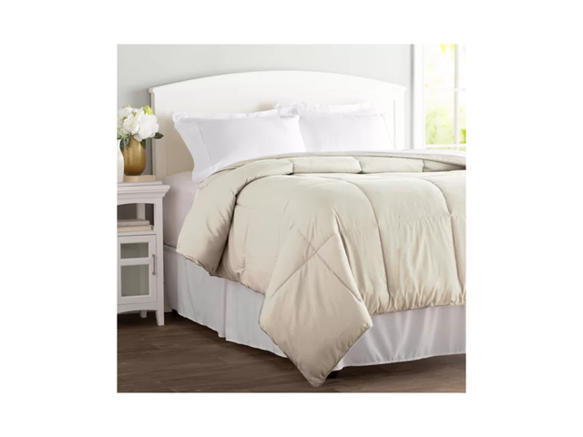 Deepsleeper Full Sized Quilted Down Comforter With Duvet Cover