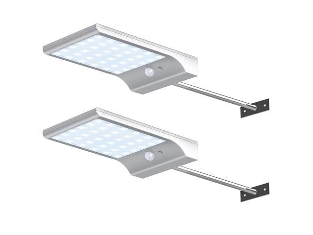 Innogear Solar Gutter Lights Wall Sconces With Mounting Pole Outdoor Innogear Solar Gutter Lights Wall Sconces With Mounting Pole Outdoor Motion Sensor