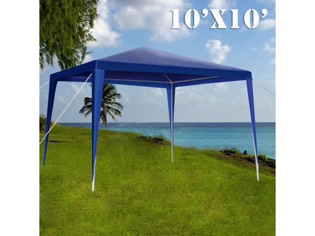 Lusana Studio 10 X Outdoor Gazebo Easy Up Canopy Kit Wedding Lusana Studio 10 X Outdoor Gazebo Easy Up Canopy Kit Wedding Blue Party Tent