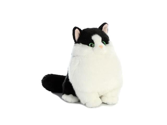 realistic tuxedo cat stuffed animal