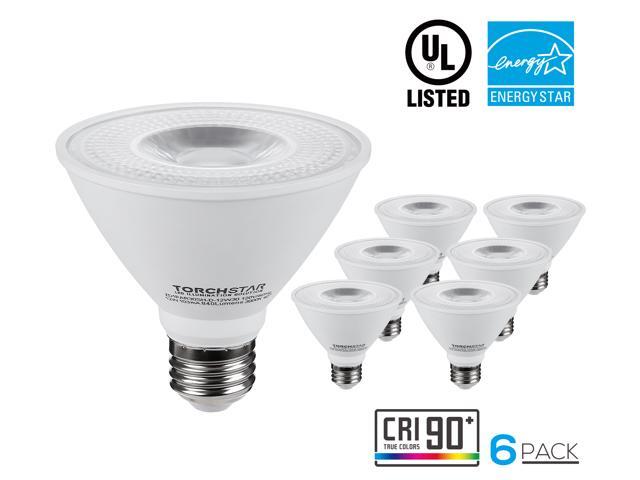 Torchstar Par30 Short Neck Led Flood Light Bulb Dimmable 12w 75w Torchstar Par30 Short Neck Led Flood Light Bulb Dimmable 12w 75w Equiv