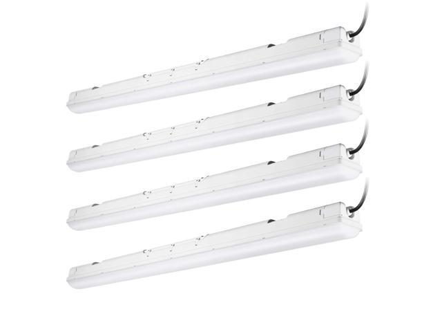 Leonlite 4 Pack 70w Led Garage Light 175w Fluorescent Equivalent 5000k Daylight 7700lm Ul Dlc Listed Vapor Proof Fixture For