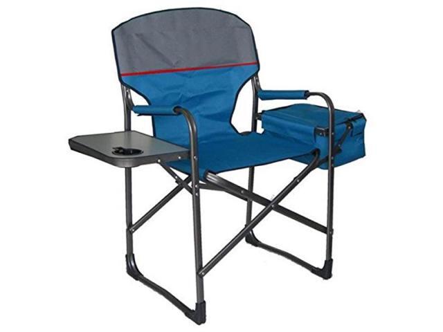 Kamp-Rite Director's Chair with Side Table and Cooler
