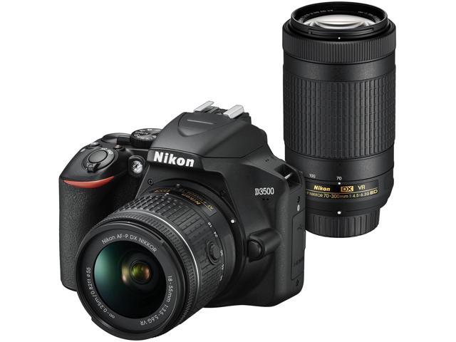 Nikon D3500 Double Zoom Lens Kit 1588 - Newegg.com