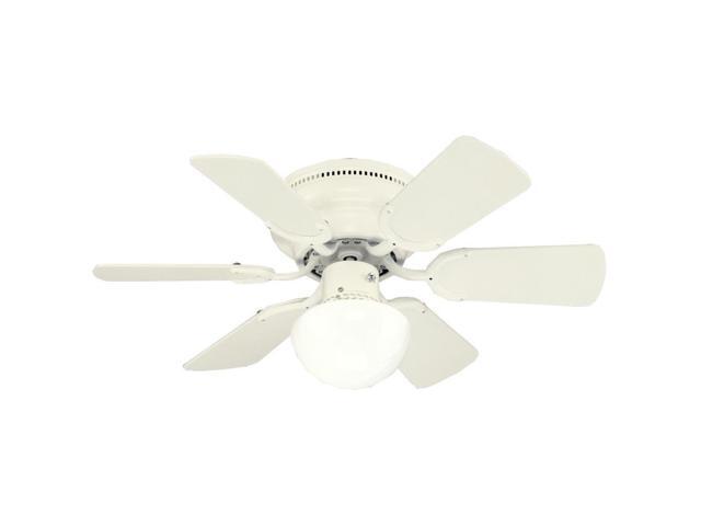 Westinghouse 72135 30 White Petite Reversible Six Blade