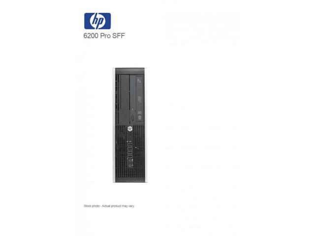 Refurbished HP 6200 Pro Desktop SFF Intel Pentium DC G620 2.6GHZ 4GB 250GB HDD Win 7 Pro