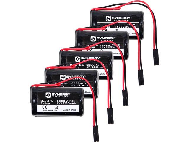 Saflok S90040 Door Lock Battery Combo Pack Includes 5 X Sddc