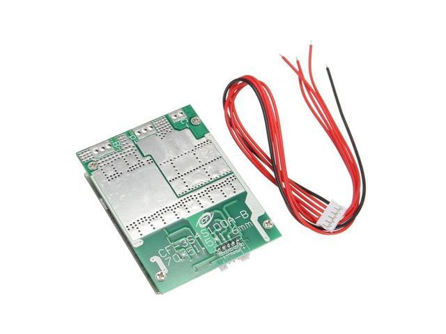 4S 100A 12V LiFePo4 18650 Battery Cell BMS Protection Board + Balance With Cable High-Power Low Resistance MOS Inverter Converter - Newegg com