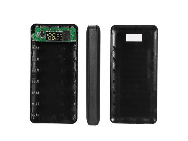 Diy 3 Port Usb Mobile Power Bank Charger Case 5v 2a 7x 18650 Battery Kit Box Newegg Com