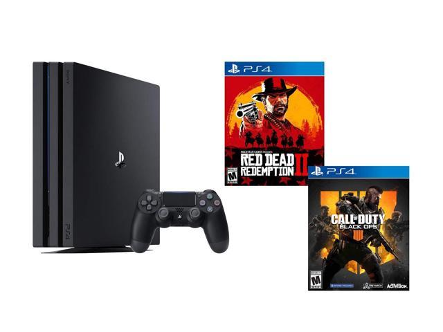 Playstation 4 Pro Red Dead Cod Bundle Red Dead Redemption 2