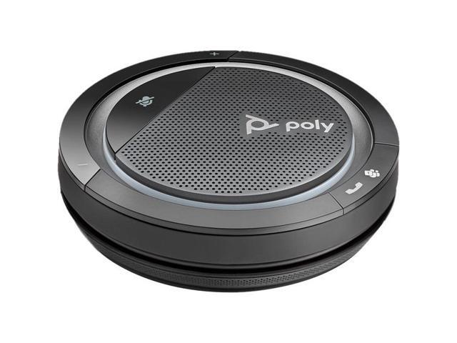 Poly Calisto 5300 Personal Bluetooth Speakerphone (Plantronics) - Connect to PC/Mac via USB-A and Cell Phone via Bluetooth - Works with Teams (Certified), Zoom, and More
