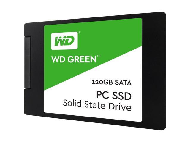 WD Green 120GB PC SSD - SATA III 6Gb/s 2.5"/7mm Solid State Drive - WDS120G2G0A