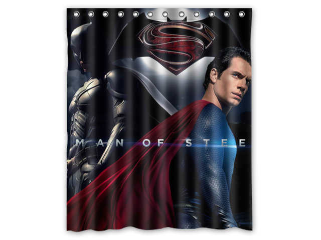 Fashion Design Batman Vs Superman Bathroom Waterproof