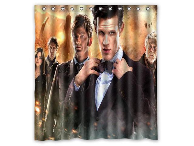 Waterproof Shower Curtain Doctor Who High Quality Bathroom Waterproof Shower Curtain Doctor Who High Quality Bathroom With Hooks 60 W