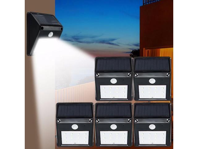 5pcs 12 Led Solar Powered Pir Motion Sensor Light Outdoor Garden 5pcs 12 Led Solar Powered Pir Motion Sensor Light Outdoor Garden Security Wall Lamp Waterproof