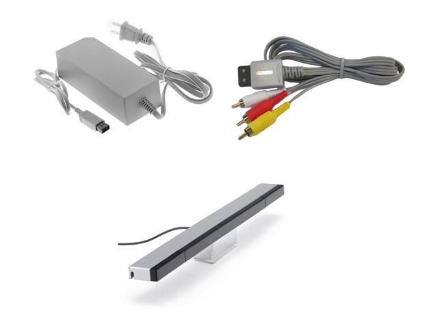 Wii Parts Bundle Sensor Bar Av Cable And Adapter By Mars Wii Parts Bundle Sensor Bar Av Cable And Adapter By Mars
