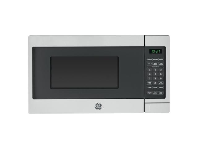 Ge Stainless Steel Countertop Microwave Oven Newegg Com