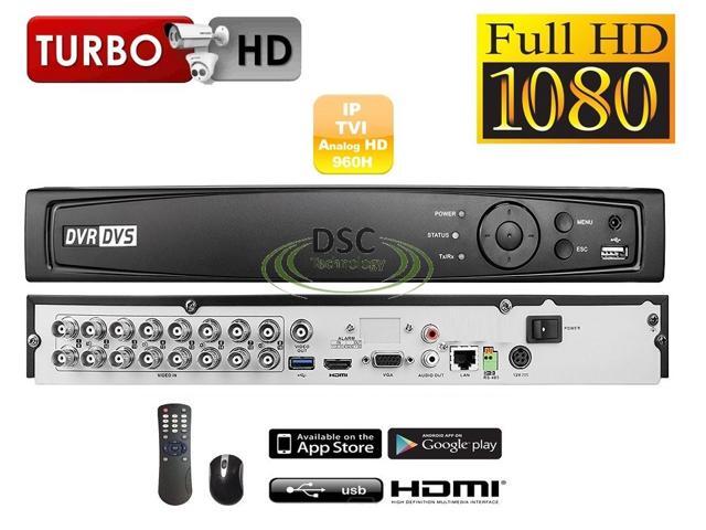 1080P TVI 4CH HD TVI DVR support hybrid TVI.Analog.IP New 3MP