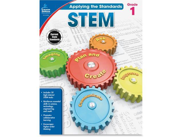 Carson-Dellosa STEM Workbook Grade 1 64Pgs MI 104852