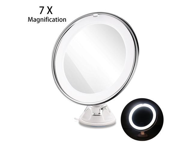 Tinksky Ruimio Adjule 7x Magnification Lighted Led Makeup Mirror Tinksky Ruimio Adjule 7x Magnification Lighted Led Makeup Mirror Bathroom Vanity Travel With Strong