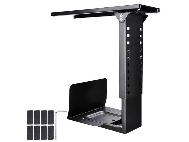 Computer Case Cpu Holder 360 Swivel Adjule Height Width Under Computer Case Cpu Holder 360 Swivel Adjule Height Width Under Desk Mount