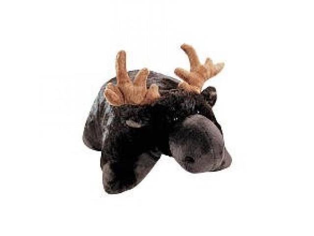 Pillow Pets Brown Pillow Pet Peewee Moose 11 Newegg Com