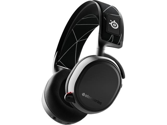 SteelSeries Arctis 9 Dual Wireless Gaming Headset – Lossless 2.4 GHz Wireless + Bluetooth – 20+ Hour Battery Life – for PC, PS5, PS4, Bluetooth