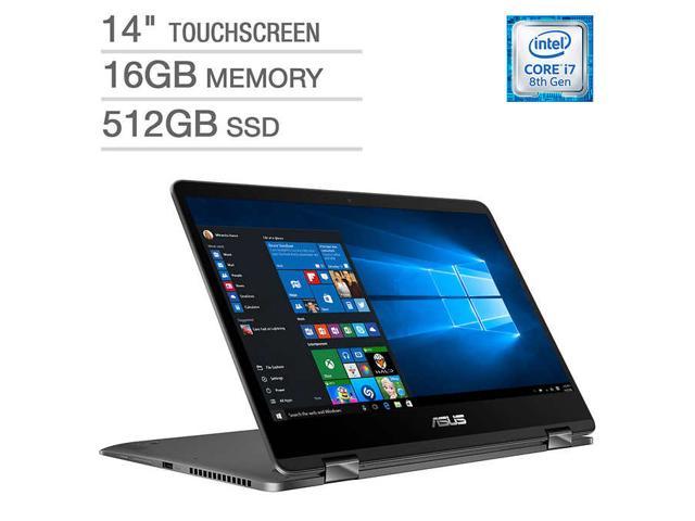 ASUS ZenBook Flip UX461FA-IS74T 2-in-1 Touchscreen Laptop ...