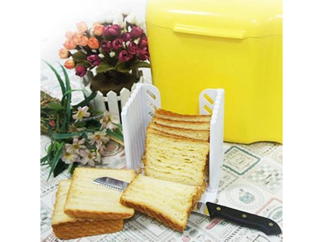 Bread Slicer Cutter Mold Maker Slicing Cutting Guide Loaf Toast Kitchen Tool