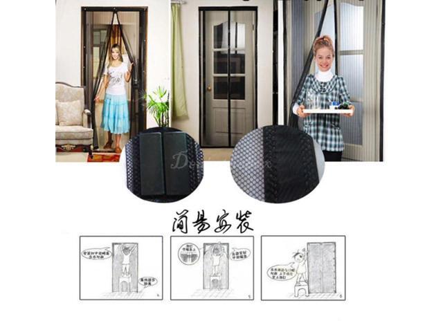 Mesh Insect Fly Bug Mosquito Door Curtain Net Netting Mesh Screen